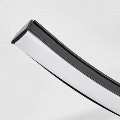 Plafonnier Casais Led Noir, 4 Lumieres