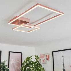 Plafonnier Doyon Led Or, Rose, 1 Lumiere