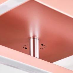 Plafonnier Doyon Led Or, Rose, 1 Lumiere