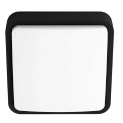 Plafonnier Eglo Connect Piove Led Noir, 1 Lumiere