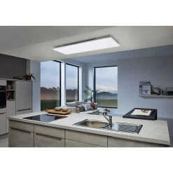 Plafonnier Eglo Turcona-Z Led Blanc, 3 Lumieres, Changeur De Couleurs