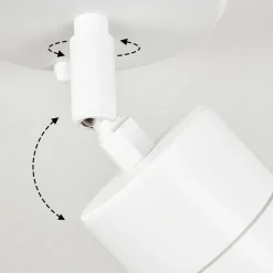 Plafonnier Exterieur Aketohoin Led Blanc, 1 Lumiere