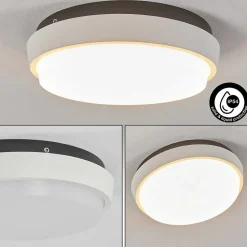Plafonnier Exterieur Centinela Led Anthracite, Blanc, 1 Lumiere