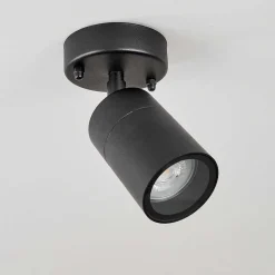 Plafonnier Exterieur Corneda Noir, 1 Lumiere