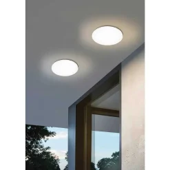 Plafonnier Exterieur Eglo Ronco Led Blanc, 1 Lumiere