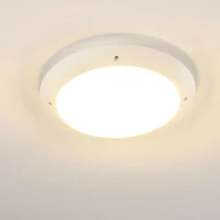 Plafonnier Exterieur Grafton Blanc, 2 Lumieres