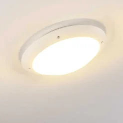 Plafonnier Exterieur Grafton Blanc, 2 Lumieres