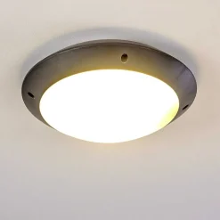 Plafonnier Exterieur Grafton Anthracite, 1 Lumiere