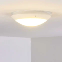 Plafonnier Exterieur Grafton Blanc, 1 Lumiere