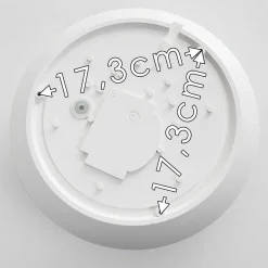 Plafonnier Exterieur Grafton Blanc, 1 Lumiere