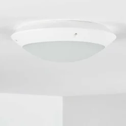 Plafonnier Exterieur Grafton Blanc, 1 Lumiere