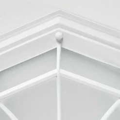 Plafonnier Exterieur Ibacache Blanc, 1 Lumiere