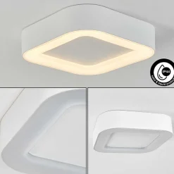 Plafonnier Exterieur Paleroo Led Blanc, 1 Lumiere