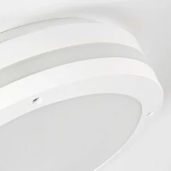 Plafonnier Exterieur Wollongong Led Blanc, 1 Lumiere