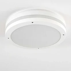 Plafonnier Exterieur Wollongong Led Blanc, 1 Lumiere