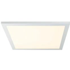 Plafonnier Globo Rosi Led Blanc, 1 Lumiere, Telecommandes, Changeur De Couleurs