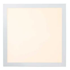 Plafonnier Globo Rosi Led Blanc, 1 Lumiere, Telecommandes, Changeur De Couleurs