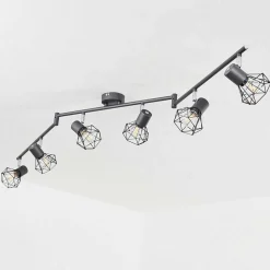 Plafonnier Gullspang Anthracite, 6 Lumieres