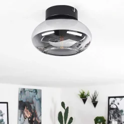 Plafonnier Haikala Noir, 1 Lumiere