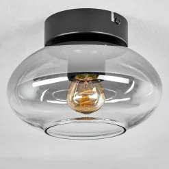 Plafonnier Haikala Noir, 1 Lumiere