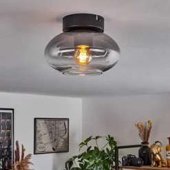 Plafonnier Haikala Noir, 1 Lumiere