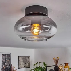 Plafonnier Haikala Noir, 1 Lumiere