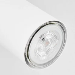 Plafonnier Javel Chrome, Blanc, 4 Lumieres