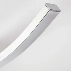 Plafonnier Letala Led Chrome, Nickel Mat, 3 Lumieres