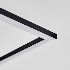 Plafonnier Lithgow Led Noir, 1 Lumiere