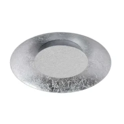 Plafonnier Lucide Foskal Led Argente, 1 Lumiere