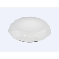 Plafonnier Mantra Diamante Smart Led Blanc, 1 Lumiere, Telecommandes
