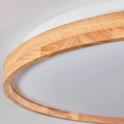 Plafonnier Menthonnex Led Blanc, 1 Lumiere, Telecommandes