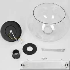 Plafonnier Molloy Clair, 1 Lumiere