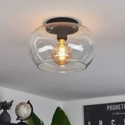 Plafonnier Molloy Clair, 1 Lumiere