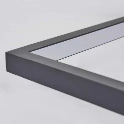 Plafonnier Momahaki Led Anthracite, 1 Lumiere, Telecommandes