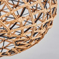 Plafonnier Mulstrand Ecru, Noir, 3 Lumieres