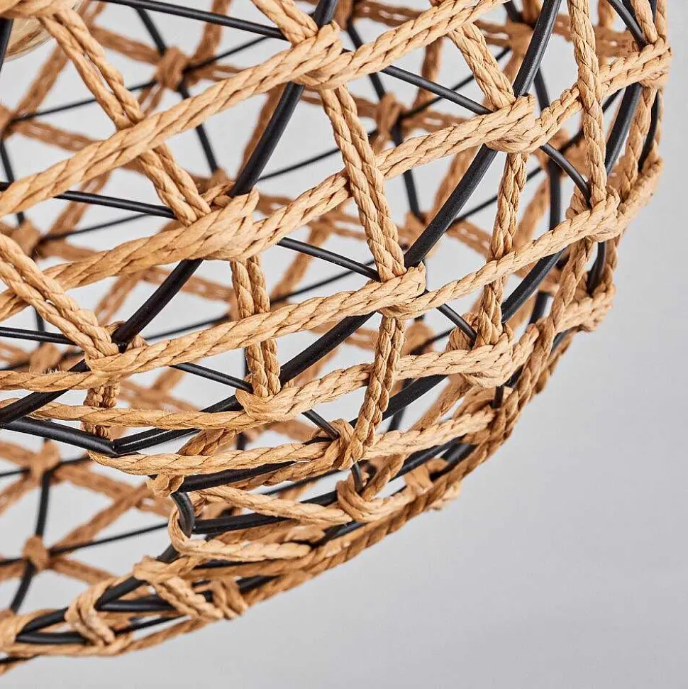 Plafonnier Mulstrand Ecru, Noir, 3 Lumieres