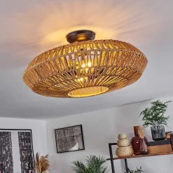 Plafonnier Mulstrand Ecru, 1 Lumiere