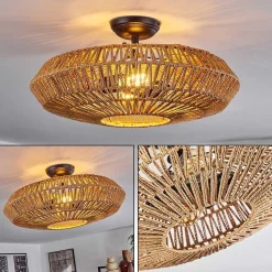 Plafonnier Mulstrand Ecru, 1 Lumiere