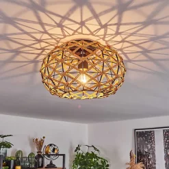 Plafonnier Mulstrand Ecru, Noir, 1 Lumiere