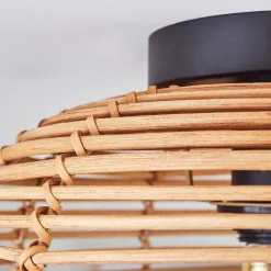 Plafonnier Mulstrand Ecru, Noir, 1 Lumiere