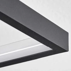 Plafonnier Nevogilde Led Ecru, Noir, 1 Lumiere