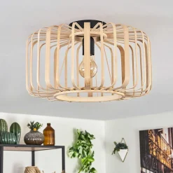 Plafonnier Oravi Bois Clair, 1 Lumiere