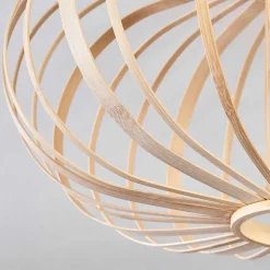 Plafonnier Oravi Bois Clair, 1 Lumiere