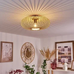 Plafonnier Oravi Bois Clair, 1 Lumiere