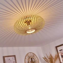 Plafonnier Oravi Bois Clair, 1 Lumiere