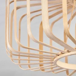 Plafonnier Oravi Bois Clair, 1 Lumiere