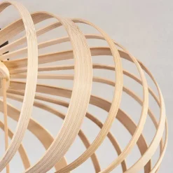 Plafonnier Oravi Bois Clair, 1 Lumiere