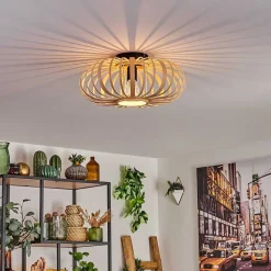 Plafonnier Oravi Bois Clair, 1 Lumiere