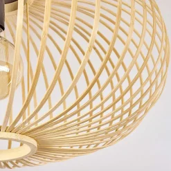 Plafonnier Oravi Bois Clair, 1 Lumiere